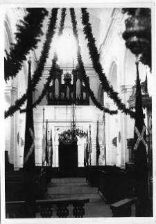 Klewań, kości&oacute;ł Zwiastowania Najświętszej Maryi Panny, wnętrze