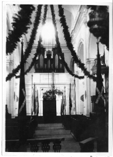 Klewań, kości&oacute;ł Zwiastowania Najświętszej Maryi Panny, wnętrze