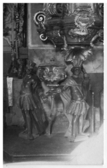 Krystynopol, pałac Potockich, polichromia