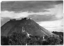 Krzemieniec, widok miasta ze wzg&oacute;rzem zamkowym