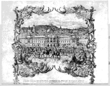 Lw&oacute;w, Rynek, ratusz, rysunek