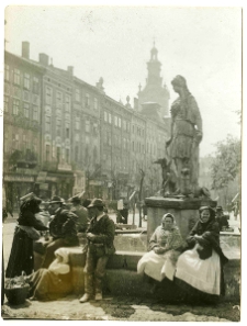 Lw&oacute;w, Rynek, studnia Diany