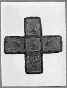 Lw&oacute;w, Muzeum Etnografii i Premysłu Artystycznego, Galicyjska Kasa Oszczędności, haftowany krucyfiks