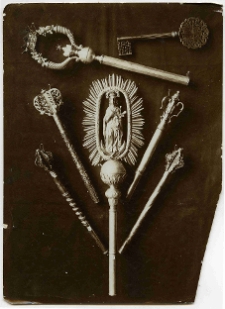 Lw&oacute;w, Muzeum Narodowe im. Andrzeja Szeptyckiego, posąg św. Jerzego