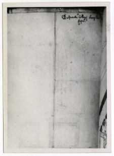 Lw&oacute;w, plan architektoniczny, verso