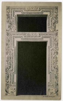 Lw&oacute;w, Czarna Kamienica, projekt portalu wewnętrznego