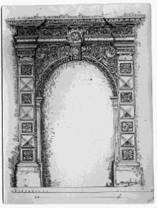 Lw&oacute;w, Czarna Kamienica, projekt portalu wewnętrznego