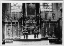 Lw&oacute;w, Bazylika archikatedralna Wniebowzięcia Najświętszej Marii Panny, kaplica błogosławionego Jakuba Strepy, ołtarz z relikwiami