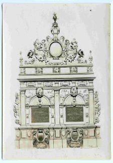 Lw&oacute;w, Bazylika archikatedralna Wniebowzięcia Najświętszej Marii Panny, kaplica Kampian&oacute;w, wnętrze, rysunek