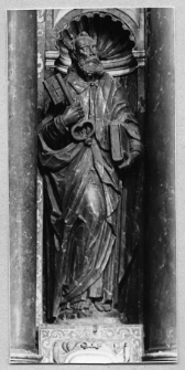 Lw&oacute;w, Bazylika archikatedralna Wniebowzięcia Najświętszej Marii Panny, św. Piotr, rzeźba