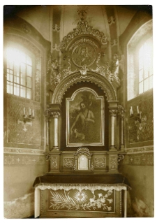 Lw&oacute;w, kości&oacute;ł świętego Jana Chrzciciela, wnętrze, ołtarz