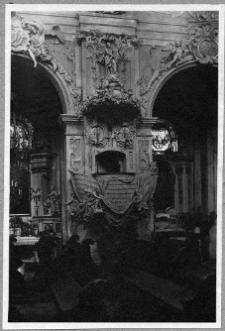 Lw&oacute;w, kości&oacute;ł Świętego Mikołaja, ambona