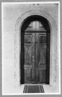 Lw&oacute;w, kości&oacute;ł Wszystkich Świętych, klasztor Benedyktynek, drzwi