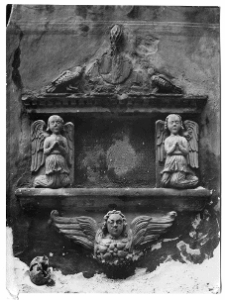 Lw&oacute;w, katedra Wniebowzięcia Najświętszej Marii Panny, katedra ormiańska, epitafium Marianny z Augustynowicz&oacute;w Balsamowiczowej