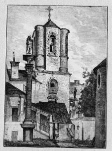 Lw&oacute;w, katedra Wniebowzięcia Najświętszej Marii Panny, katedra ormiańska, rysunek