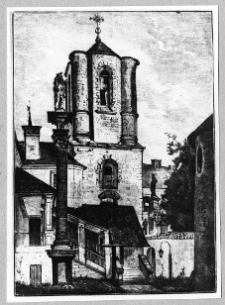 Lw&oacute;w, katedra Wniebowzięcia Najświętszej Marii Panny, katedra ormiańska, rysunek