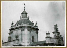 Lw&oacute;w, archikatedralny sob&oacute;r św. Jura, zwieńczenie i kopuła