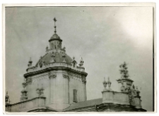 Lw&oacute;w, archikatedralny sob&oacute;r św. Jura, zwieńczenie i kopuła