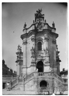 Lw&oacute;w, archikatedralny sob&oacute;r św. Jura, fasada