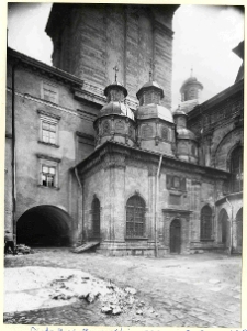 Lw&oacute;w, cerkiew Zaśnięcia Matki Bożej, kaplica Trzech Świętych