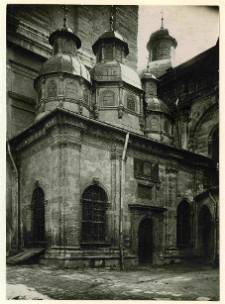 Lw&oacute;w, cerkiew Zaśnięcia Matki Bożej, kaplica Trzech Świętych