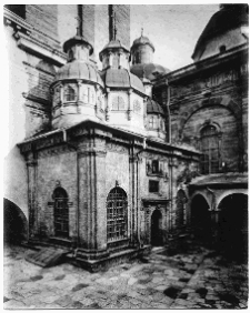 Lw&oacute;w, cerkiew Zaśnięcia Matki Bożej, kaplica Trzech Świętych