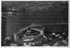 Łuck, Zamek Lubarta, zdjęcie lotnicze