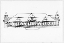 Bogudzięki, dw&oacute;r Buttowt-Andrzeykowicz&oacute;w, elewacja ogrodowa