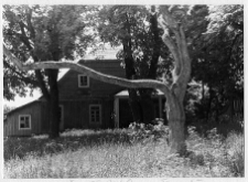 Bohdan&oacute;w, dw&oacute;r Ruszczyc&oacute;w, fragment elewacji