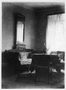 Bohdan&oacute;w, zesp&oacute;ł dworski Ruszczyc&oacute;w, fragment wnętrza w skarbcu zwanym Mur