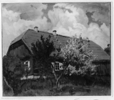 Bohdan&oacute;w, dw&oacute;r Ruszczyc&oacute;w, Dw&oacute;r w Bohdanowie, obraz Ferdynanda Ruszczyca z 1901 r.