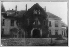 Bortniki, pałac, elewacja frontowa