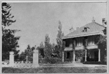 Bortniki, pałac, elewacja boczna