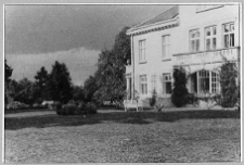 Bortniki, pałac od ogrodu