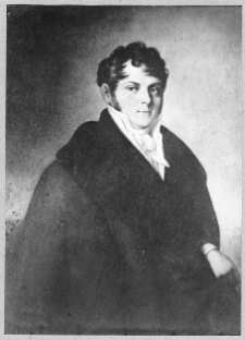 Bor&oacute;wka, pałac, portret Seweryna Mańkowskiego, malował Antoni Brodowski