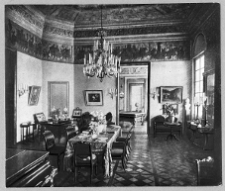 Bor&oacute;wka, pałac, salon Zielony