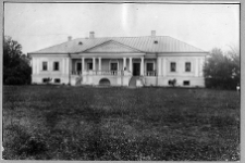 Browki, dw&oacute;r Ścibor-Rylskich, elewacja ogrodowa