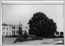 Brusił&oacute;w, pałac, widok od podjazdu