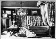 Bursztyn, pałac Skarbk&oacute;w i Jabłonowskich, sypialnia Jadwigi Jabłonowskiej