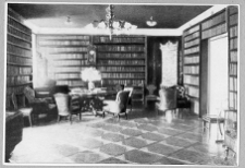 Bursztyn, pałac Skarbk&oacute;w i Jabłonowskich, biblioteka