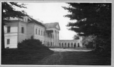 Bużany, pałac, widok od podjazdu