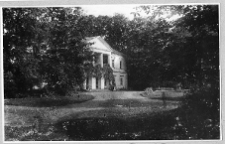 Bystrampol, pałac, widok od podjazdu