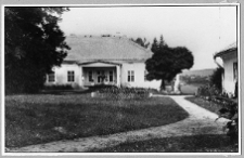 B&oacute;brka, dw&oacute;r Czykowskich, widok od frontu