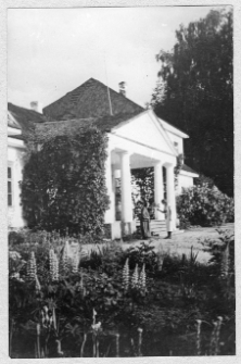 Cepcewicze Wielkie, dw&oacute;r Zosin, portyk