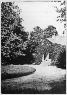 Cepcewicze Wielkie, dw&oacute;r Zosin, widok od podjazdu