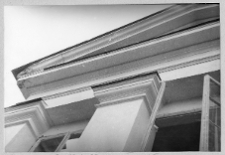 Cerkliszki, pałac Mostowskich, fragment ryzalitu ogrodowego