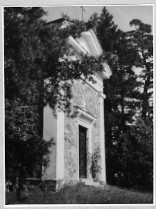 Cerkliszki, założenie pałacowe Mostowskich, kaplica grobowa