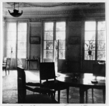 Cerkliszki, pałac Mostowskich, salon, fragment