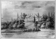 Chołoni&oacute;w, pałac od ogrodu wg Napoleona Ordy