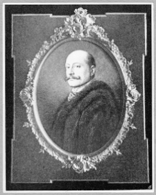 Cybul&oacute;w, pałac Rohozińskich, portret Pawła Rohozińskiego, malował Andrzej Mniszech